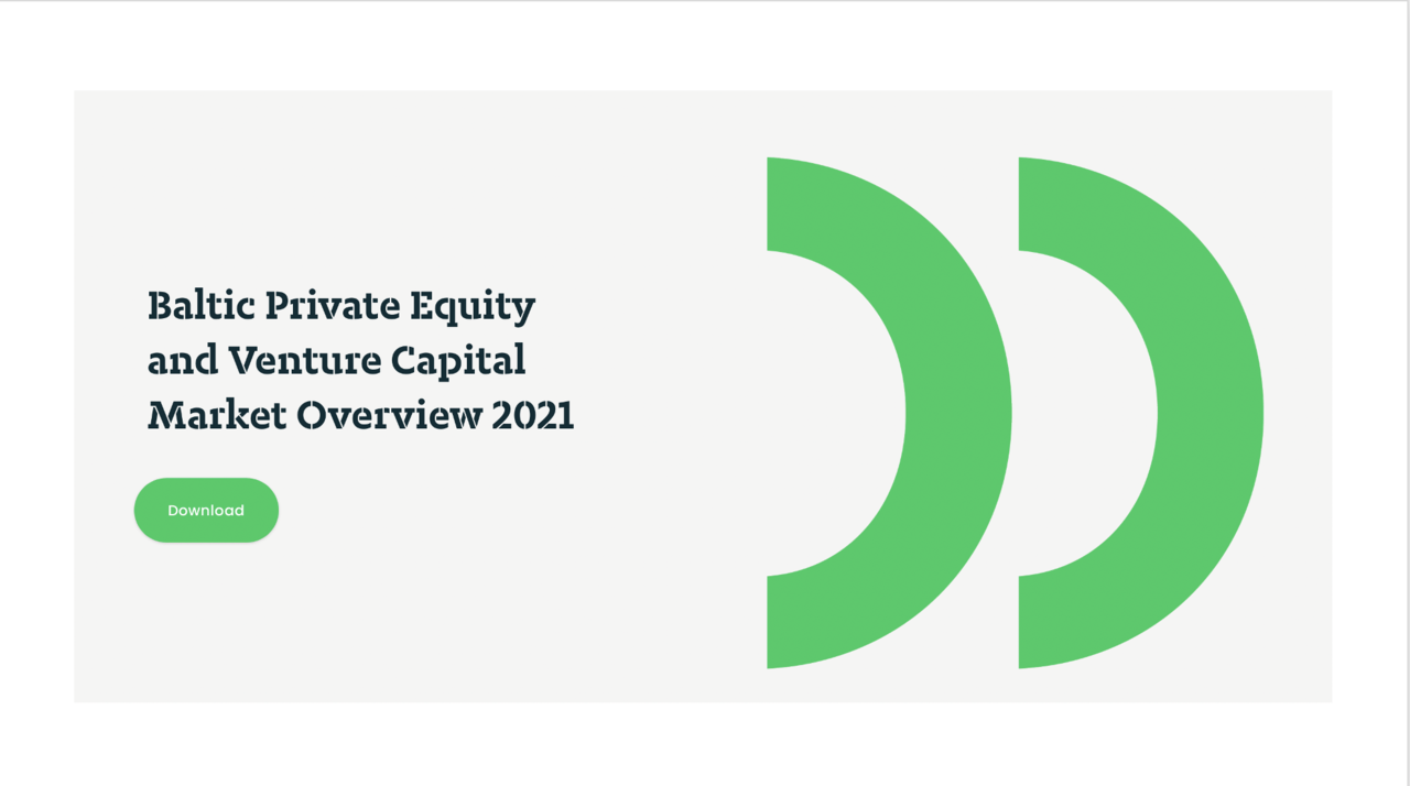 REPORT: Baltic Private Equity and Venture Capital Market Report 2021 ...